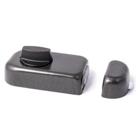 Zamek nakładany ATOM  60mm grafit typ Łucznik